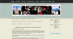 Desktop Screenshot of pfarre-mariaamgestade-ibk.at